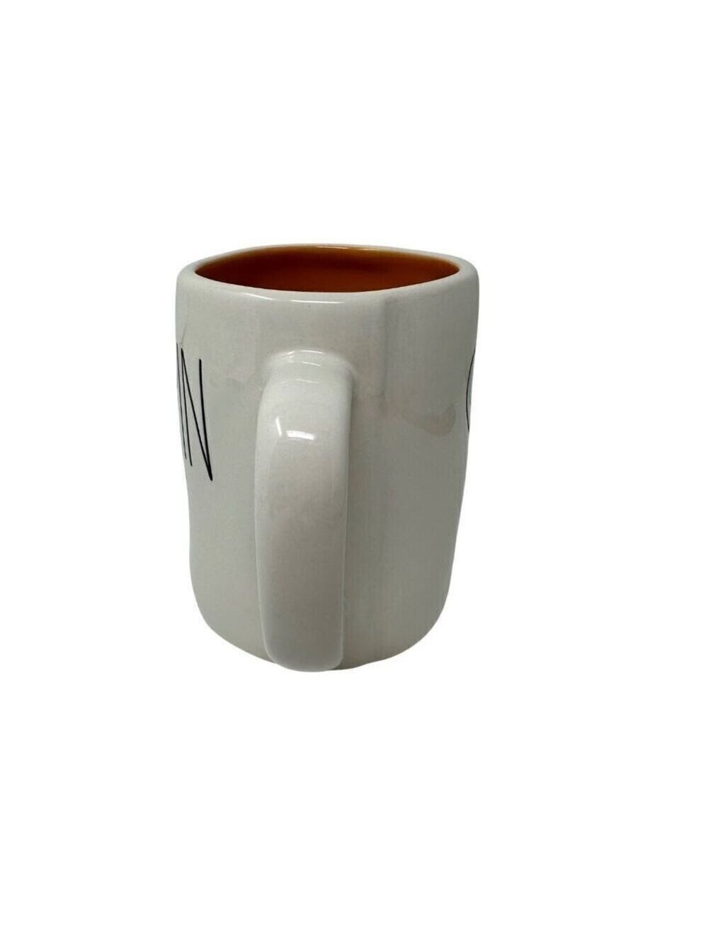 Rae Dunn Pumpkin Spice Mug Large Coffee Cup Ceramic Magenta LL Farmhouse Gift - Picture 5 of 7